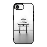 Never stop learning FLX0548 iPhone 17e Case