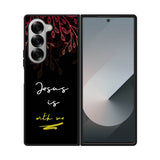 Jesus is with me FLX0550 Samsung Galaxy Z Fold 7 5G Case