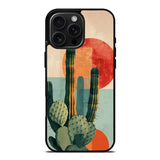 Minimal Cactus Modern Desert Art Case Cover Protective for iPhone, Samsung & Google Pixel HE0007
