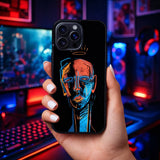 Sacred Chaos Abstract Portrait Art Case Cover Protective for iPhone, Samsung & Google Pixel HE0009