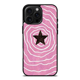 Pink Retro Star Aesthetic Print Case Cover Protective for iPhone, Samsung & Google Pixel HE0046