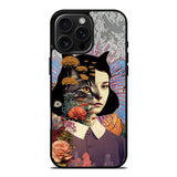 Surreal Cat Woman Collage Art Case Cover Protective for iPhone, Samsung & Google Pixel HE0048