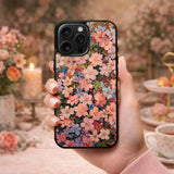 Pastel Wildflower Garden Art Print Case Cover Protective for iPhone, Samsung & Google Pixel HE0068