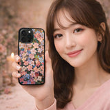 Pastel Wildflower Garden Art Print Case Cover Protective for iPhone, Samsung & Google Pixel HE0068