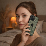 Minimal Star Ripple Abstract Aesthetic Case Cover Protective for iPhone, Samsung & Google Pixel HE0108
