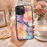 Vivid Watercolor Blossom Mix Case Cover Protective for iPhone, Samsung & Google Pixel HE0205