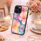 Vivid Watercolor Blossom Mix Case Cover Protective for iPhone, Samsung & Google Pixel HE0205