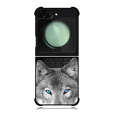 wolf art Samsung Galaxy Z Flip 6 5G 2024 Case OV1103