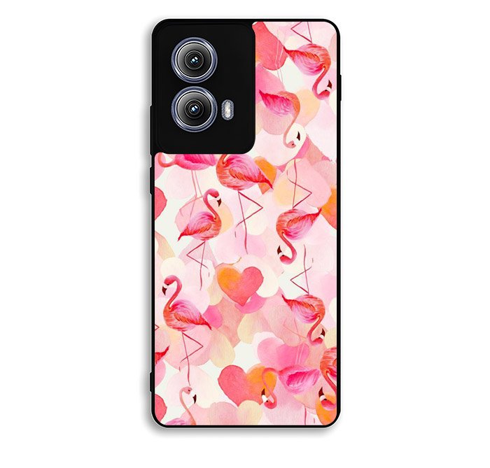 Flamingo Pink Motorola Moto Edge 2024 Case OV5144
