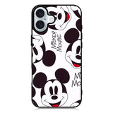Mickey Mouse Face iPhone 16 Plus Case QC1137