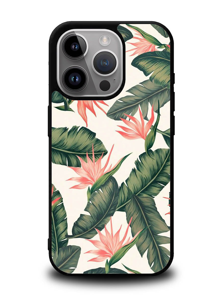 Tropical Flower iPhone 15 Pro Case OV1150