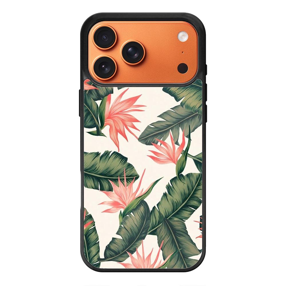 Tropical Flower iPhone 17 Pro Max Case QC1150