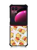 Winnie The Pooh Pattern Motorola Moto Razr Plus 2023 , Moto Razr+ 2023 Case OV1152