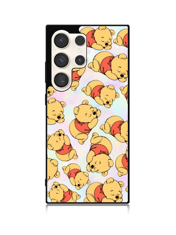 Winnie The Pooh Pattern Samsung Galaxy S24 Ultra 5G Case OV1152