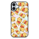 Winnie The Pooh Pattern iPhone 16 Plus Case QC1152