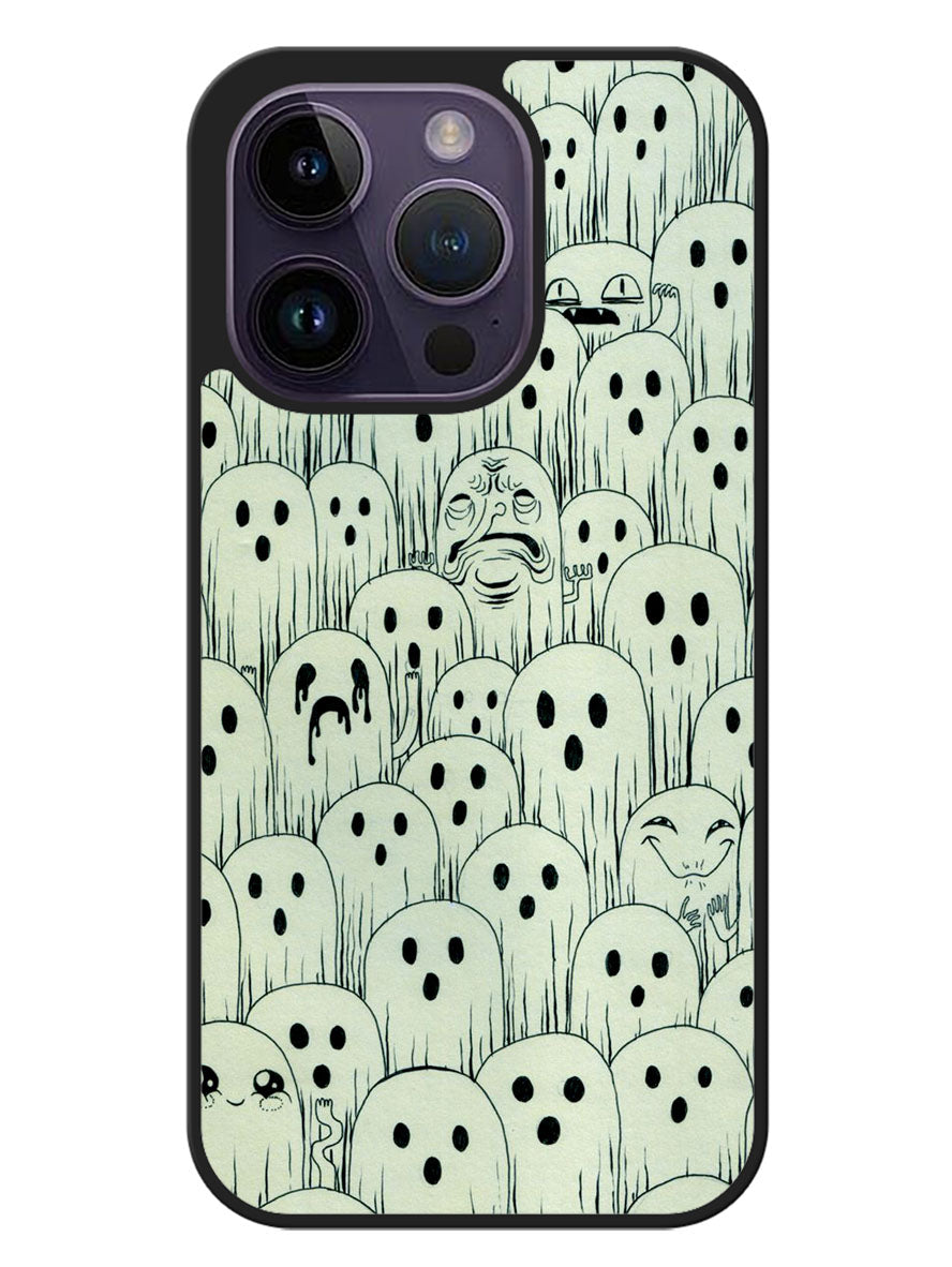 Cute Ghosts Google iPhone 14 Pro Case OV1157