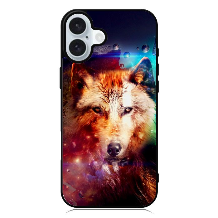 Wolf Wallpaper 2 iPhone 16 Plus Case QC1174