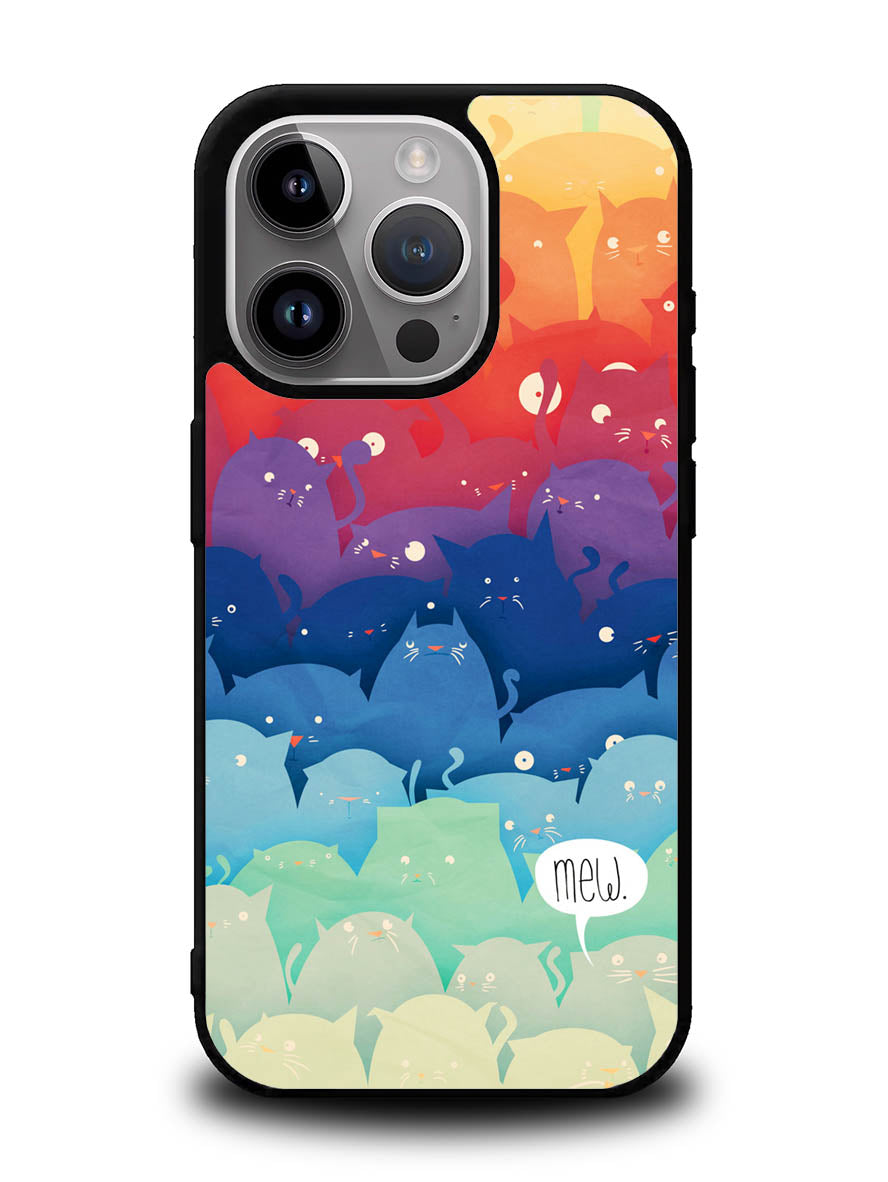 Cats Mew iPhone 15 Pro Max Case OV1175