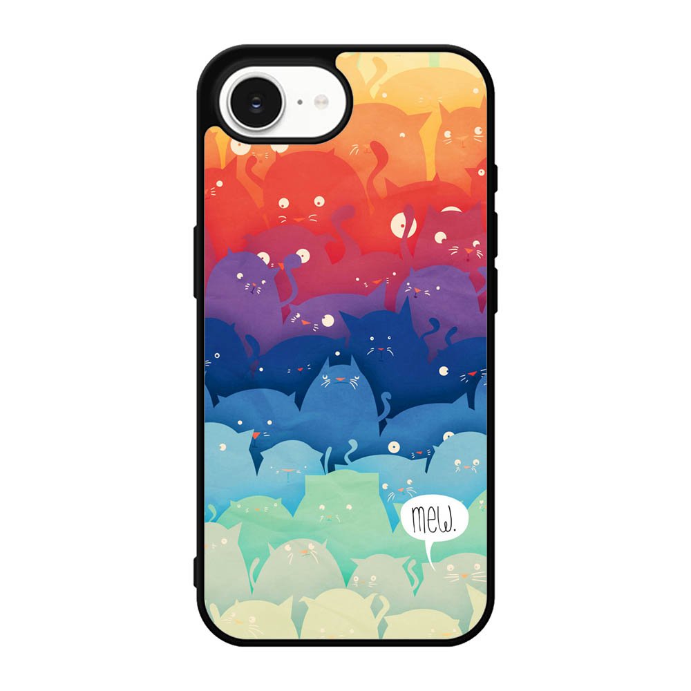 Cats Mew iPhone 17e Case QC1175