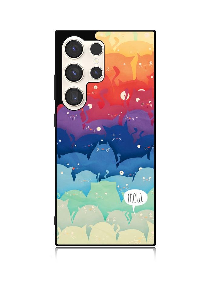 Cats Mew Samsung Galaxy S23 Ultra 5G Case QC1175