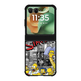 the simpsons character Motorola Moto RAZR 2025 Case OV1177