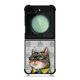 business cat Samsung Galaxy Z Flip 6 5G 2024 Case OV1192
