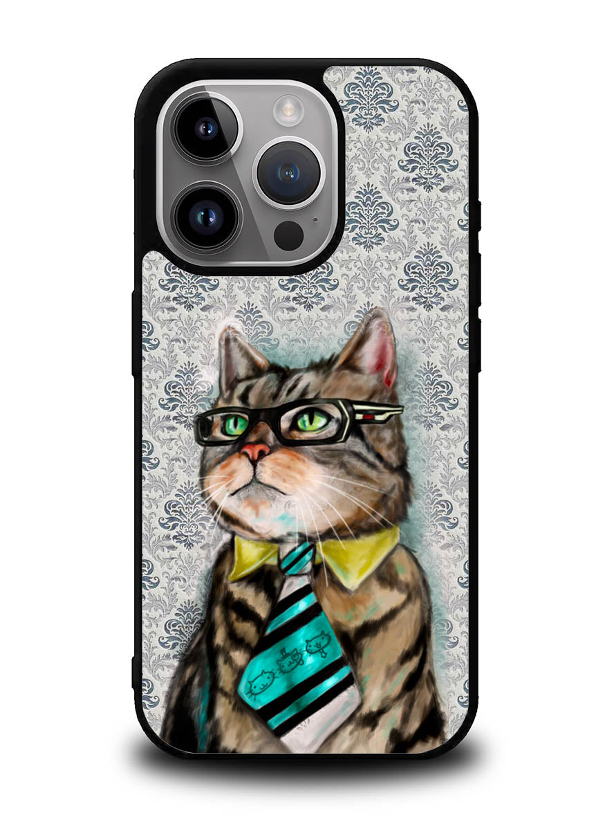 business cat iPhone 16 Pro Case OV1192