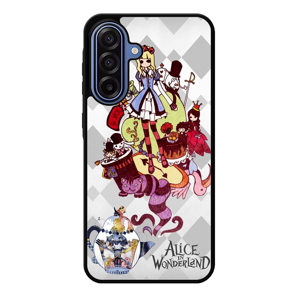 alice in wonderland all character Samsung Galaxy A17 Case QC1200