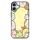 sumikko gurashi team iPhone 16 Plus Case QC1201