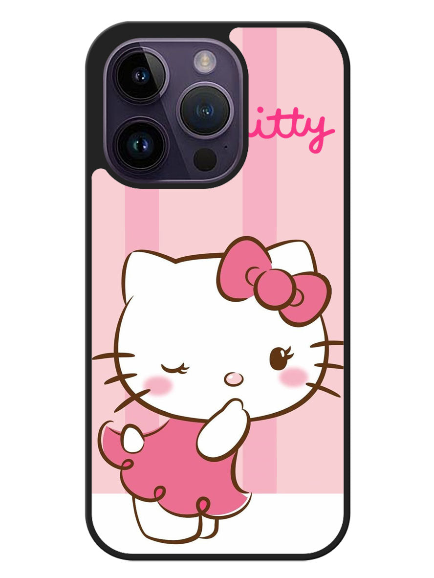 hello kitty cute pink Google iPhone 14 Pro Case OV1206