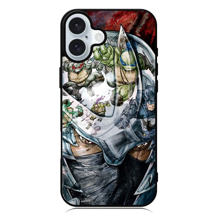 Batman Teenage Mutant Ninja Turtles iPhone 16 Case QC1211