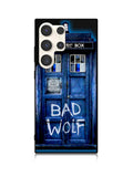 Doctor Who TARDIS Bad Wolf Blue Samsung Galaxy S24 Ultra 5G Case