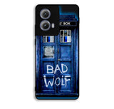 Doctor Who TARDIS Bad Wolf Blue Motorola Moto Edge 2024 Case OV6453
