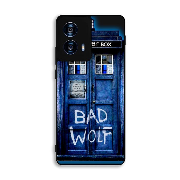 Doctor Who TARDIS Bad Wolf Blue Motorola Moto G Power 5G 2024 Case OV6453
