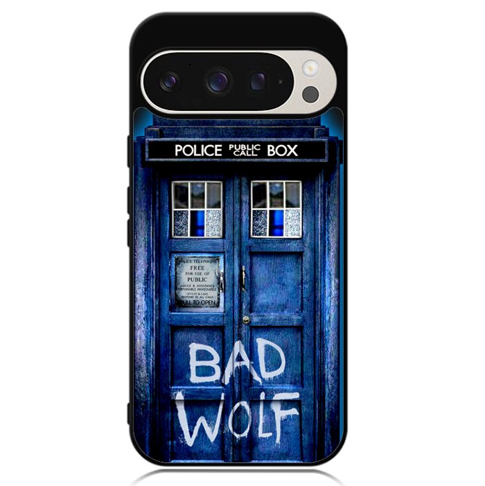 Doctor Who TARDIS Bad Wolf Blue Google Pixel 9 Pro XL Case