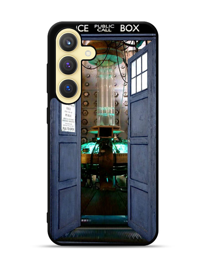 Doctor Who TARDIS Door Open Samsung Galaxy S24 Plus 5G , Samsung Galaxy S24+ 5G Case