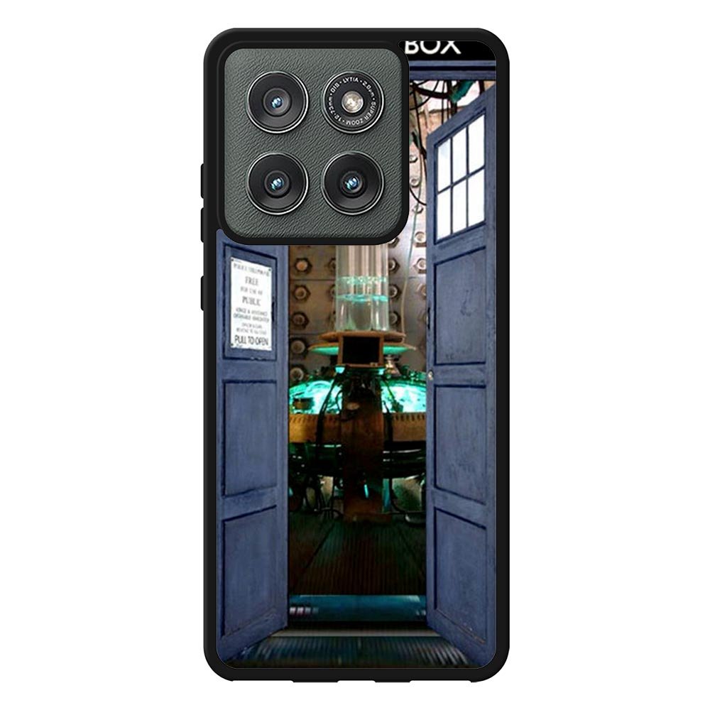 Doctor Who TARDIS Door Open Motorola Moto Edge 2025 Case