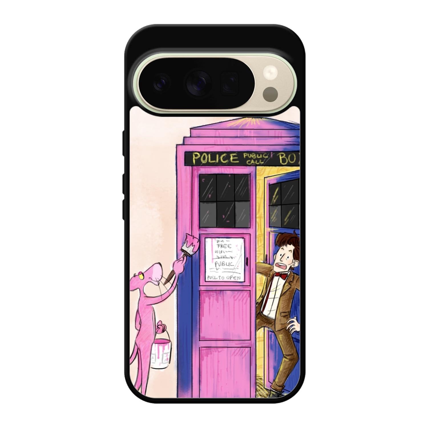 Doctor Who Tardis Funny Google Pixel 10 Pro XL Case OV1214