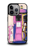 Doctor Who Tardis Funny iPhone 14 Pro Case QC1214