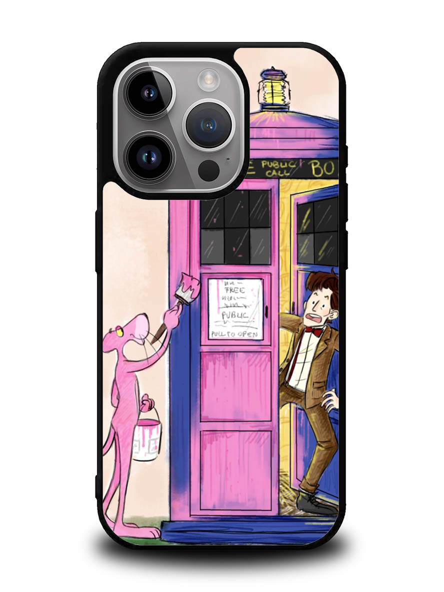 Doctor Who Tardis Funny iPhone 15 Pro Case OV1214