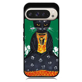 Frida Catlo Floral Black Cat Google Pixel 10 Pro XL Case OV1215