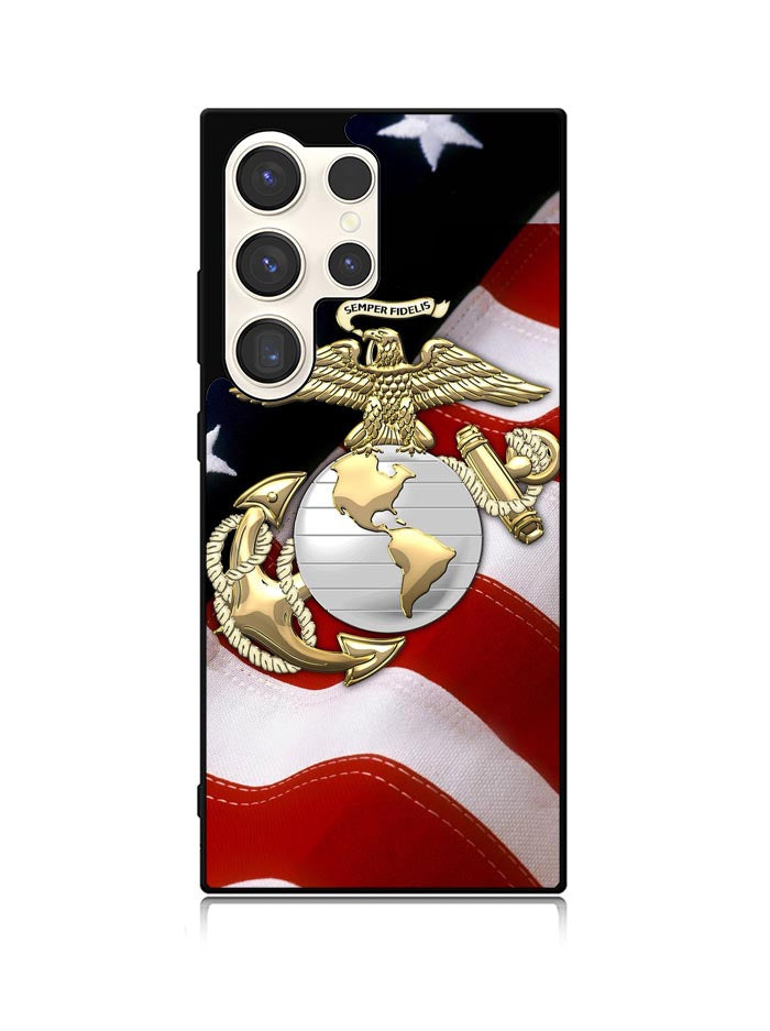 Marine Corps Anchor 1st Samsung Galaxy S25 Ultra 5G Case