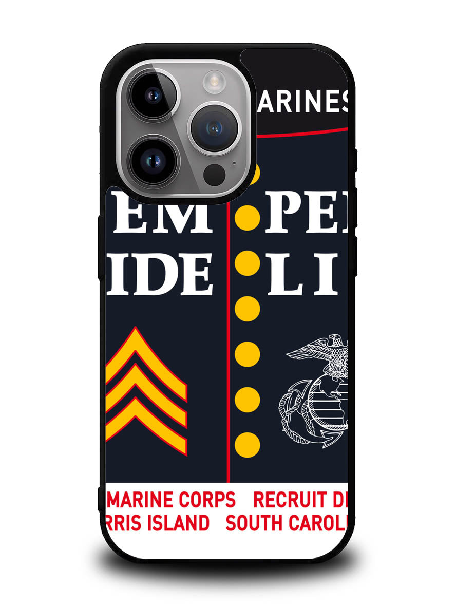 Marine Corps Live iPhone 14 Pro Max Case QC1218