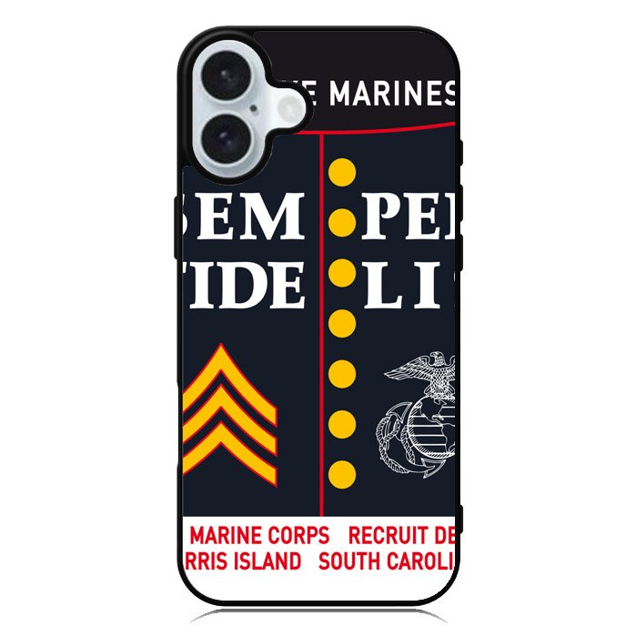 Marine Corps Live iPhone 16 Plus Case QC1218