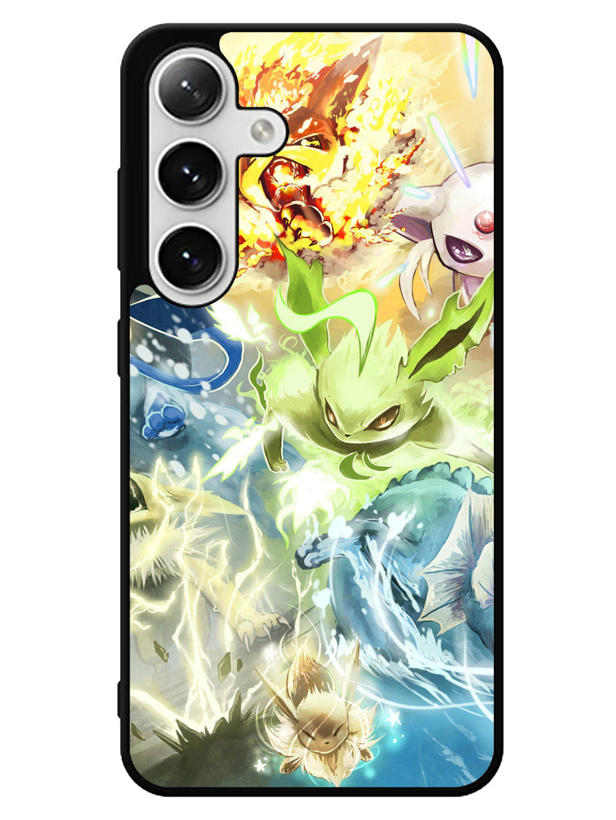 Pokemon Eevee Evolutions Samsung Galaxy S24 5G Case