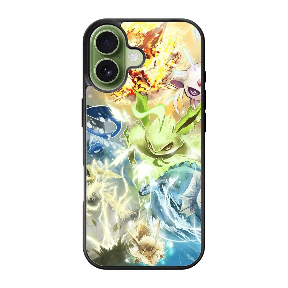 Pokemon Eevee Evolutions iPhone 17 Case