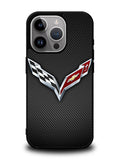 Corvette Logo 1st iPhone 15 Pro Case