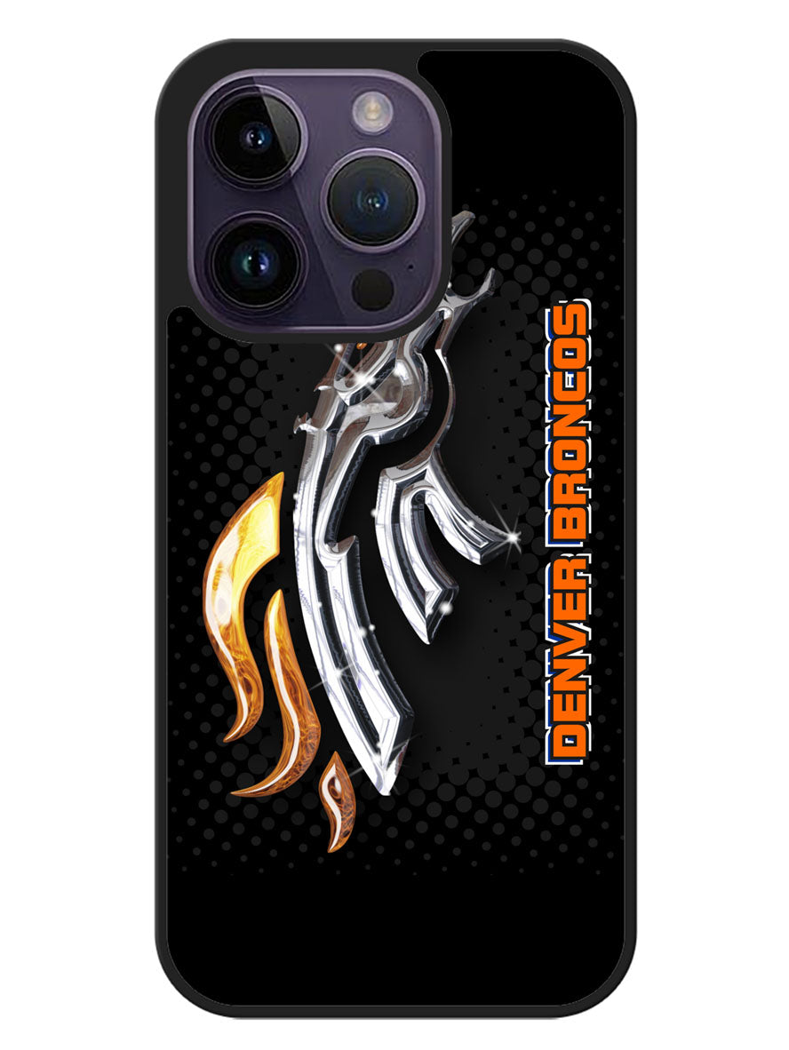 Denver Broncos Nfl 1st iPhone 14 Pro Case