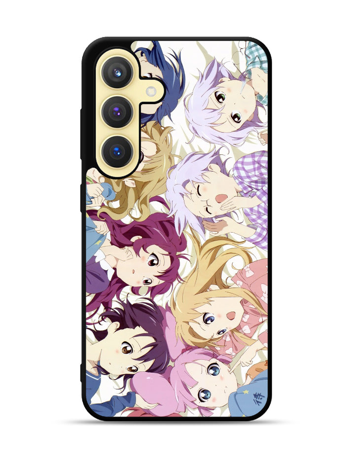 Anime Yuru Yuri Samsung Galaxy S24 Plus 5G , Samsung Galaxy S24+ 5G Case OV1236