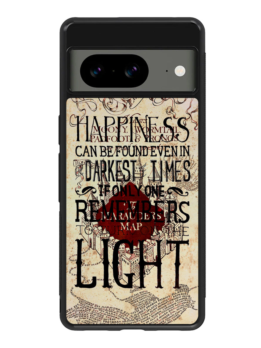 Harry Potter Marauders Map Happines Google Pixel 8A Case QC1242